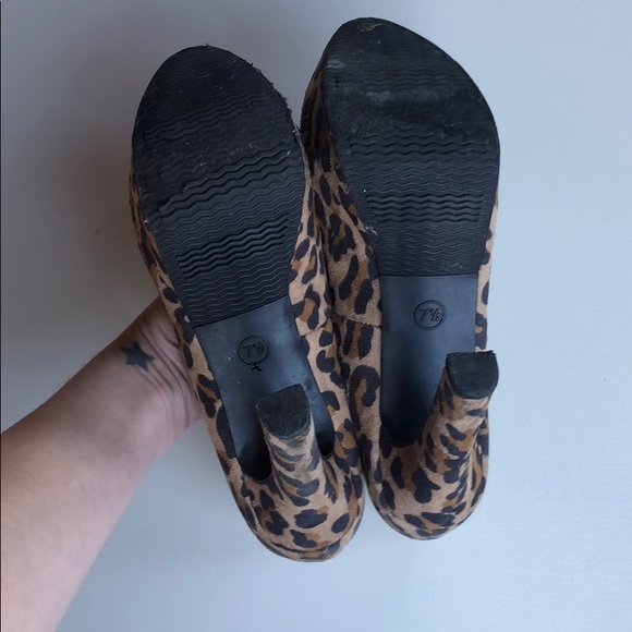 Mossimo | Leopard Print Platform Heels | 7.5 - Picture 13 of 15